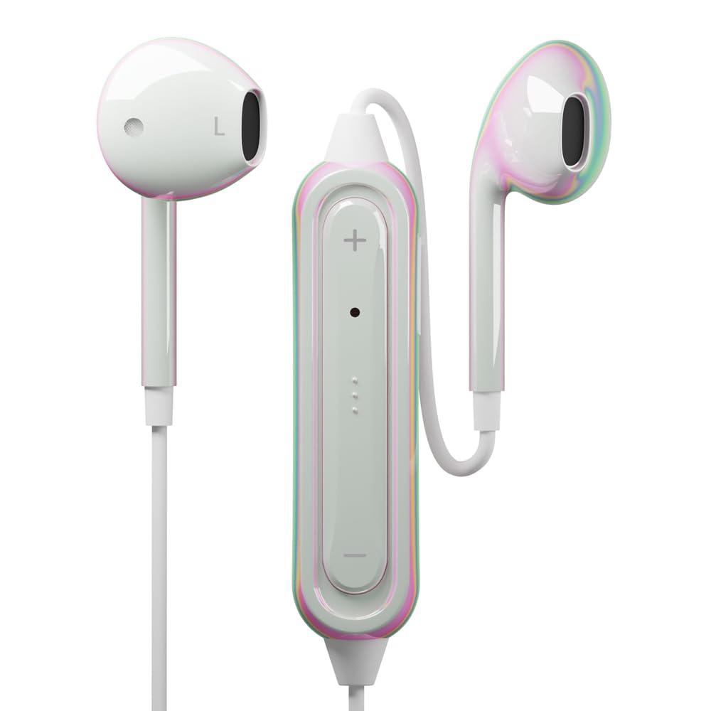 PGA Bluetooth 5.0 Wireless Stereo Earbuds In-Ear Type Aurora/White PG-ARBTE12IE1WH