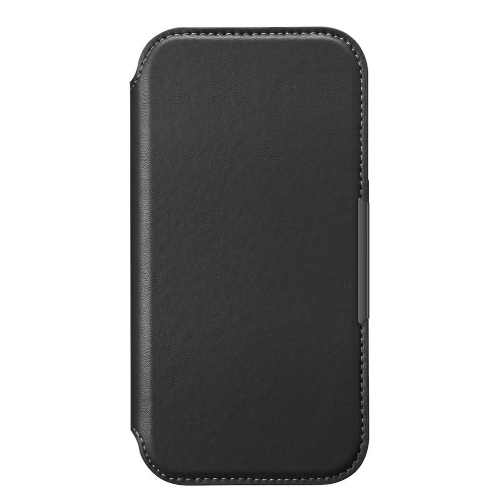 PGA iPhone 16e Glass Flip Case Pursuing Design and Functionality Black PG-25KGF01BK