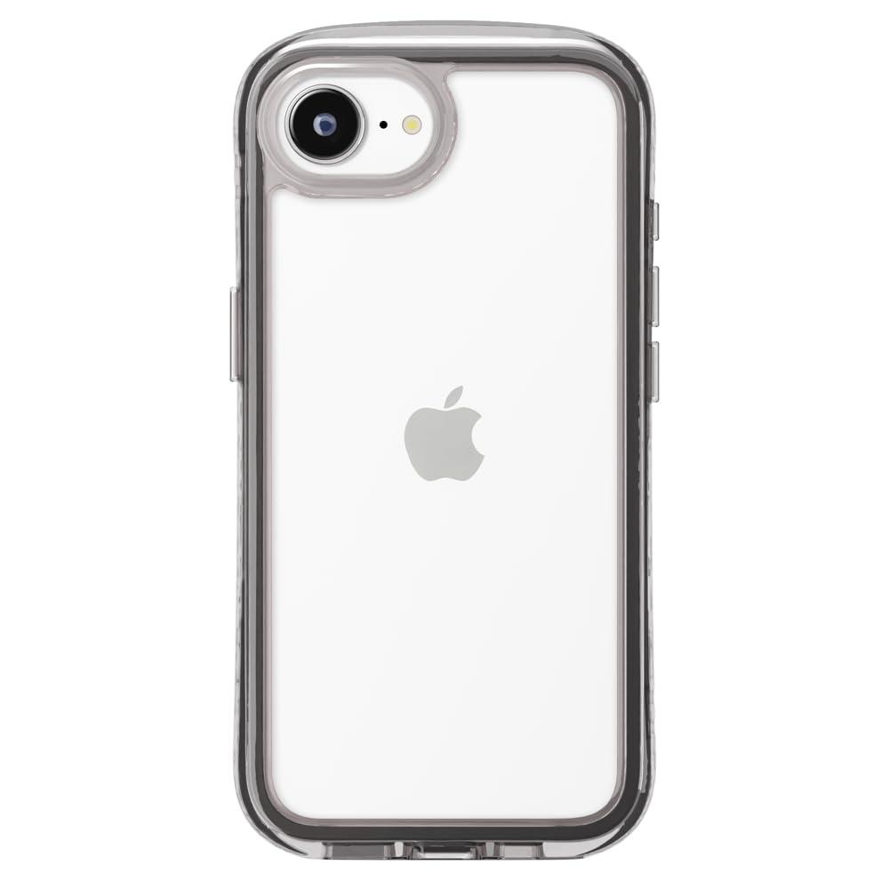 PGA iPhone 16e Air Cushion Case 360-degree air cushion structure protects your iPhone from impact Graphite PG-25KAR01BK