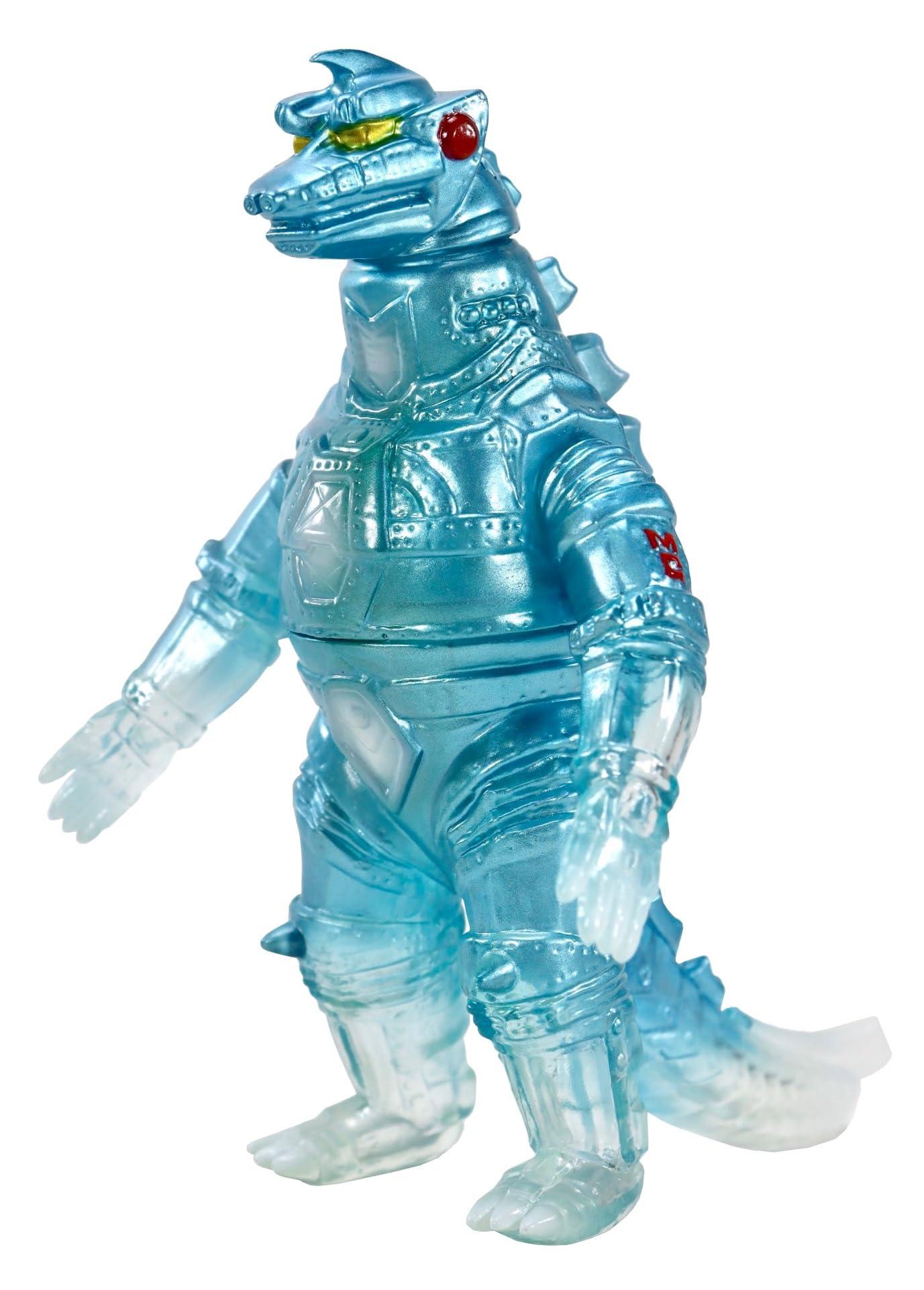 Character Content Production (Ccp) Mid-Size Series Godzilla EX Mechagodzilla (1974) Ice Silver Ver. Approx. 120mm PVC Pre-painted Complete Sofubi Figure