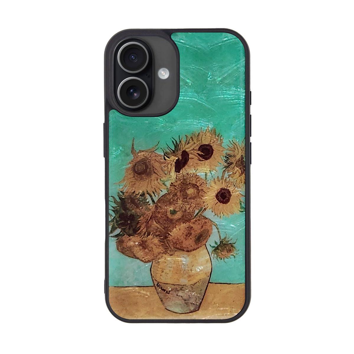 ikins Natural Shell Case for iPhone 17 Sunflower I28114i17