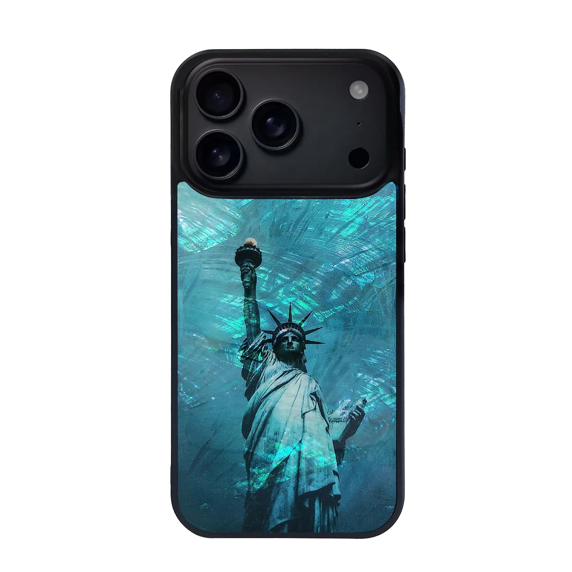 ikins Natural Shell Case for iPhone 17 Pro Statue of Liberty I28133i17PR