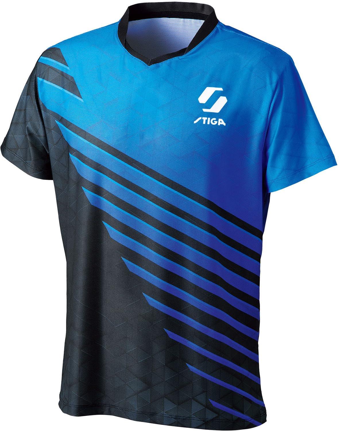 STIGA Shirt KR-V (Blue) XL