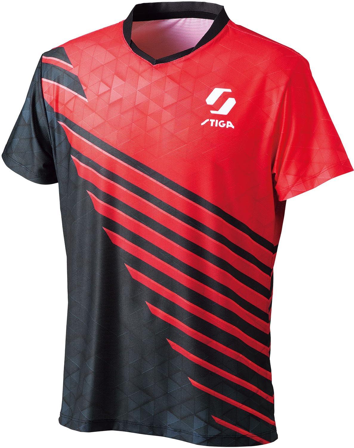 STIGA Shirt KR-V (Red) 2XS