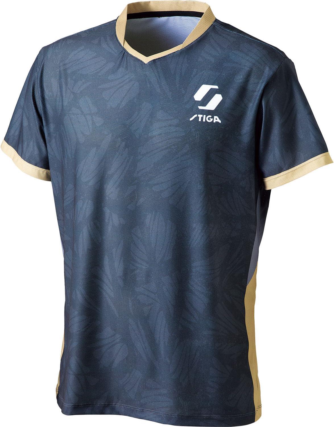 STIGA Shirt KR-VII (Light Black) XL