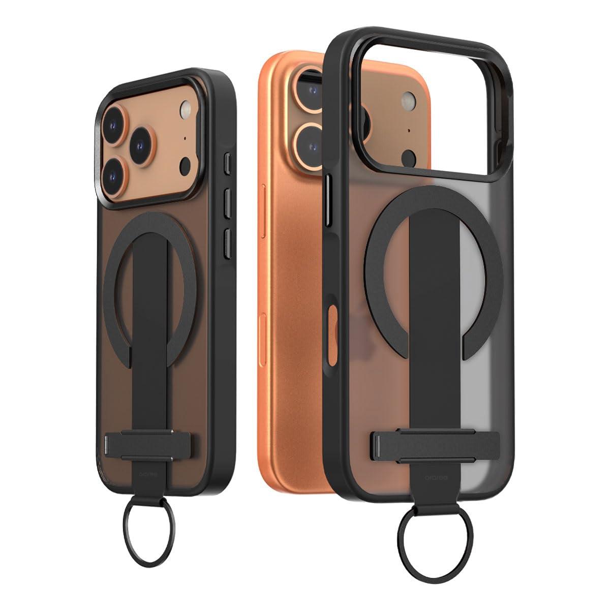 araree DUPLE M GRIP for iPhone 17 Pro BLACK AR27995i17PR