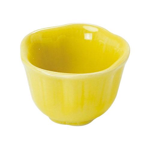 Yamaco Yumi Commercial Use Kikyo-Style Small Plate Yellow yamaco26712X10