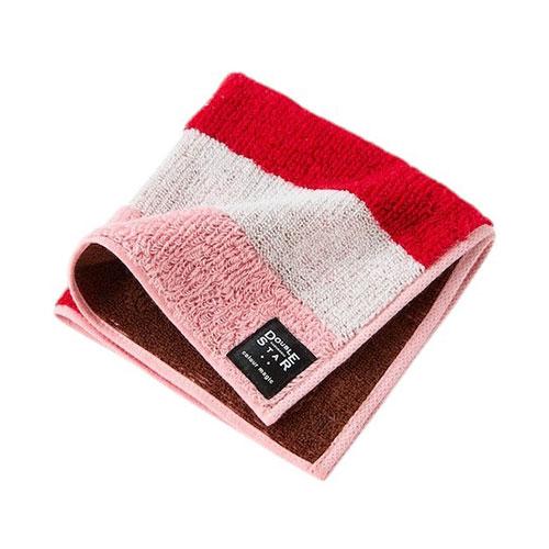 Kusunohashi Monori Colour Magic Towel Handkerchief Berry Mousse/Pink (25×25cm・100% Cotton) 1-65435-86-PX10