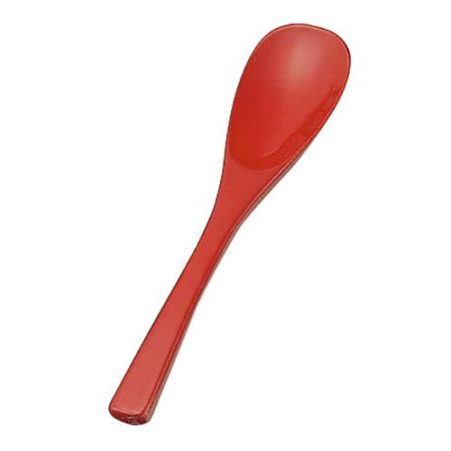 Yamaco Yumi Professional Use Genuine Lacquer Coffee Spoon (Vermilion) yamaco08331X5