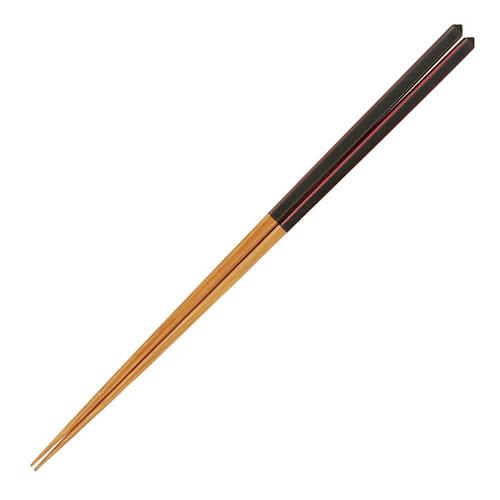 Yamaco Yumi Professional Use Diamond-Cut Polished Chopsticks (Black) yamaco24917X5