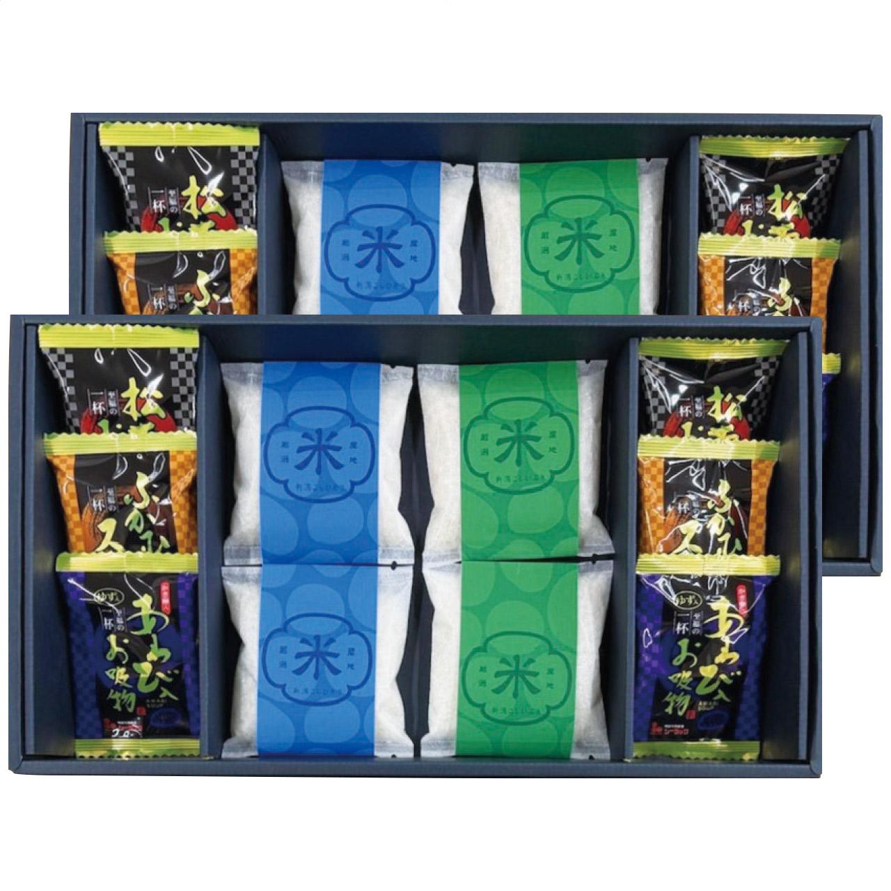 Niigata Rice Tasting Comparison · A Cup of Pure Bliss Luxury Clear Soup Gift Set HOMARE-8500　HOMARE-8500