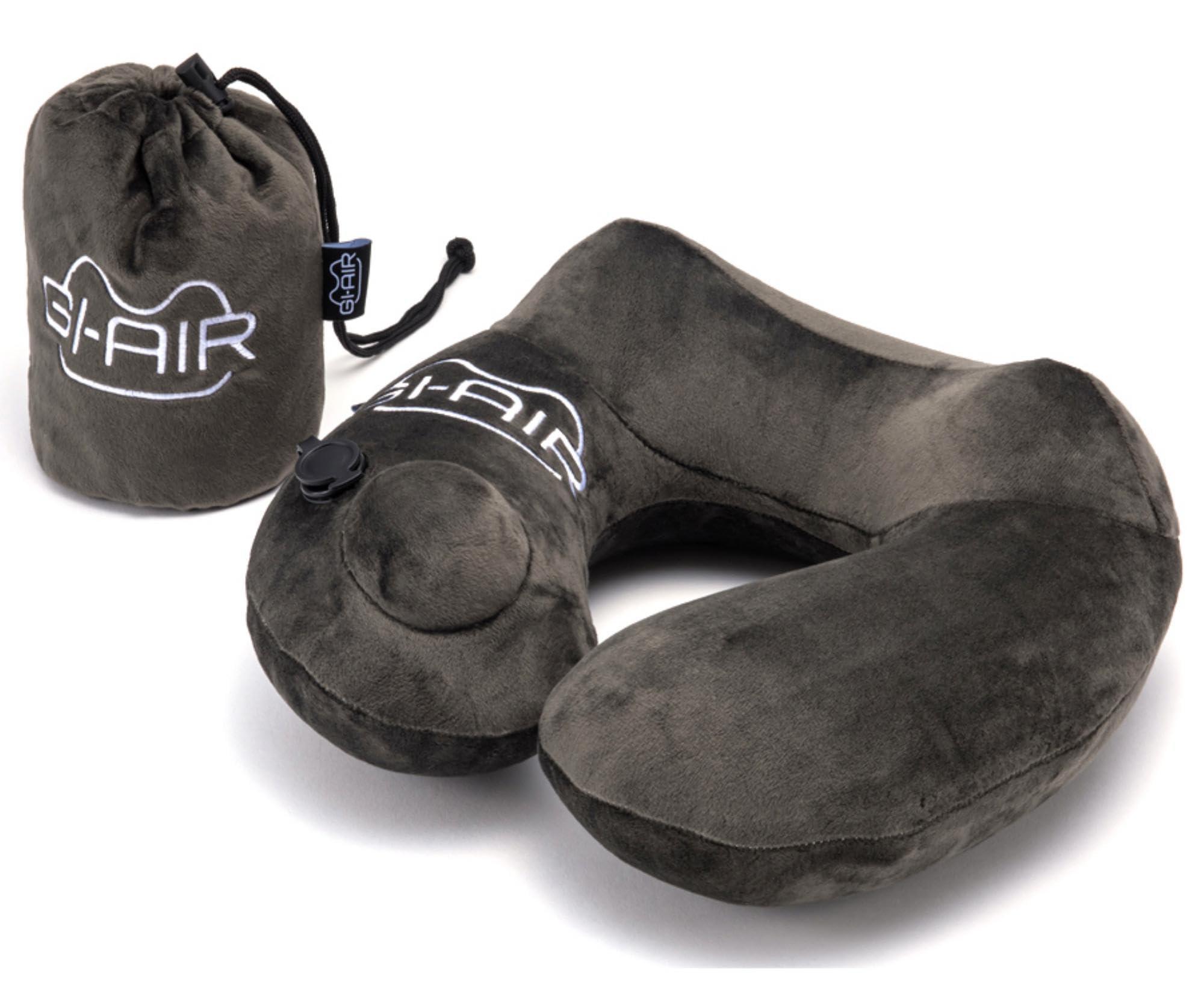 GI-AIR Pump-Style Neck Pillow/NHC-021 Night Gray