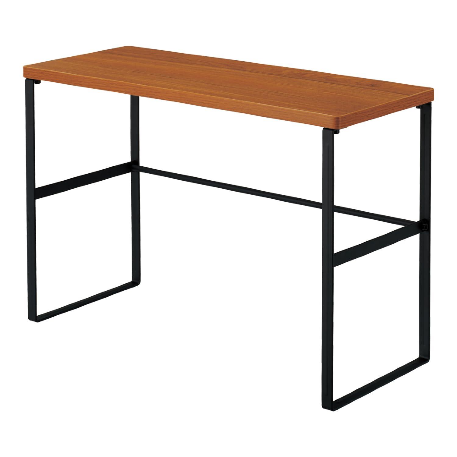 Rihitora MDF Desk Top Slim Tall Type W500 x D200 x H335mm Brown A-8006-9 1 unit