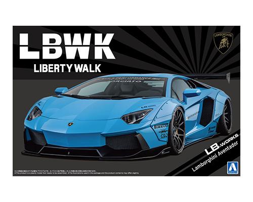 1/24 Liberty Walk No.17 LB Works Lamborghini Aventador Ver.1