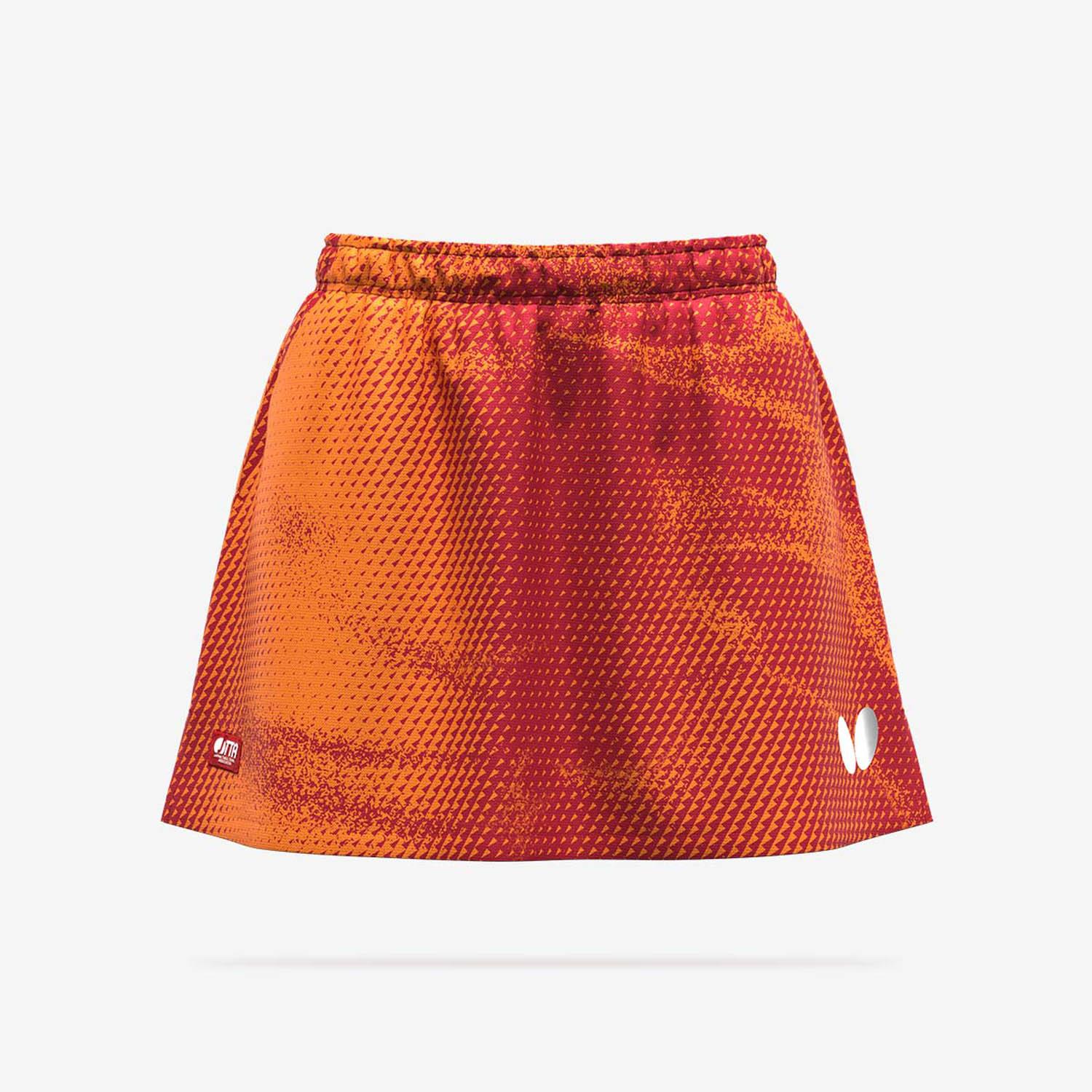 [Butterfly] Skirt Elistar 12・Skirt Women's 52329 Darjeeling Red 2XO