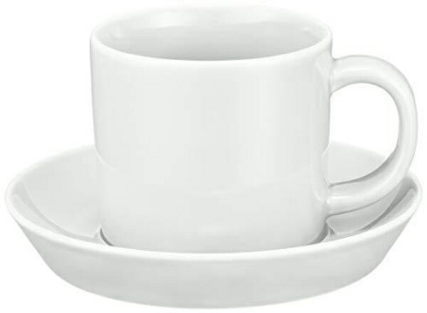 Hasami Ware “Common” Demitasse Cup & Saucer White 18287