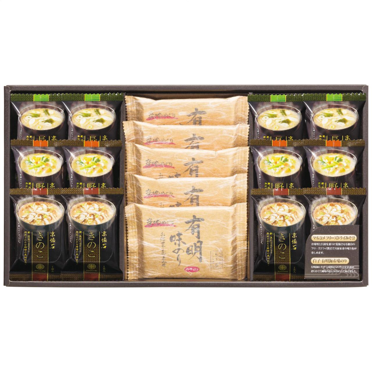 Freeze-Dried Miso Soup & Ariake Seaweed Set NF-CO KF-CO