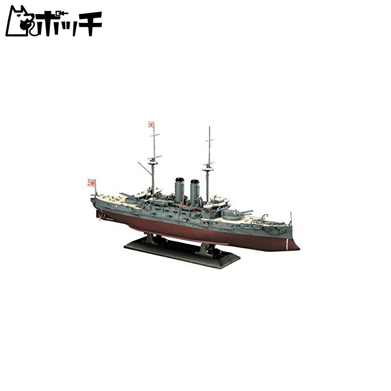 Hasegawa 1/350 Imperial Japanese Navy Battleship Mikasa Battle of the Japan Sea Plastic Model Kit Z21