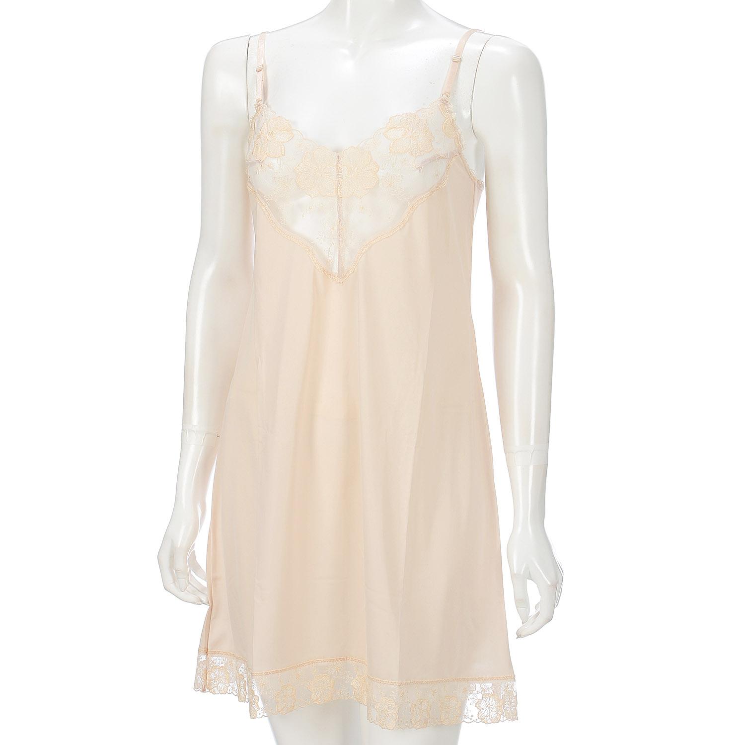 Lacey Camisole Slip, 85cm Length