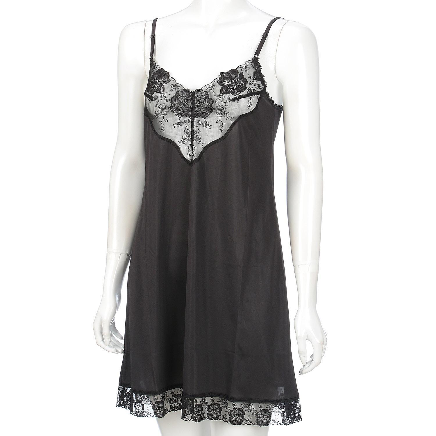 Lacey Camisole Slip, 85cm Length