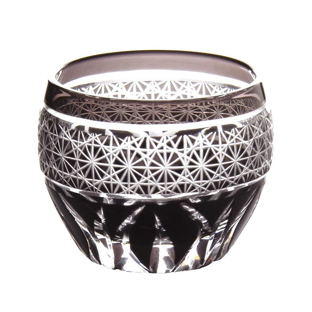 Yamaco Yumi Commercial Use Yumekiri Glassware Chiyoguchi Black Chrysanthemum yamaco27669