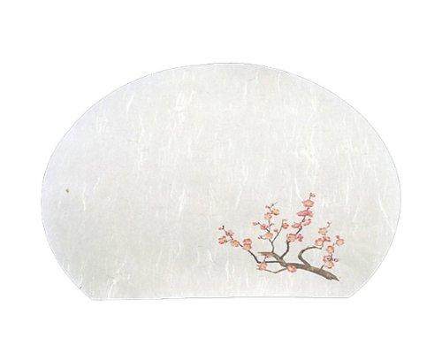 Yamaco Yumi Commercial Use 3 Shaku Half-Moon Cloud Dragon Washi Kaiseki Mat Four Seasons Plum (50 Sheets) yamaco64383