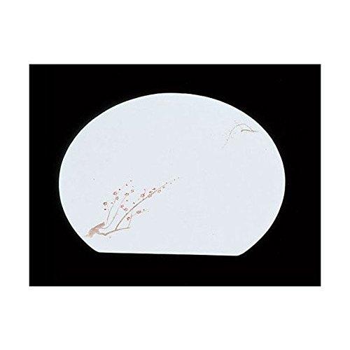 Yamaco Yumi Commercial Use 3-Shaku Half-Moon Cloud Dragon Washi Kaiseki Mat, Withered Plum (100 Sheets) yamaco65210