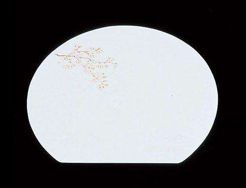 Yamaco Yumi Commercial Use 3 Shaku Half-Moon Cloud Dragon Washi Kaiseki Mat, Withered and Simple, Cherry Blossom (100 Sheets) yamaco65211