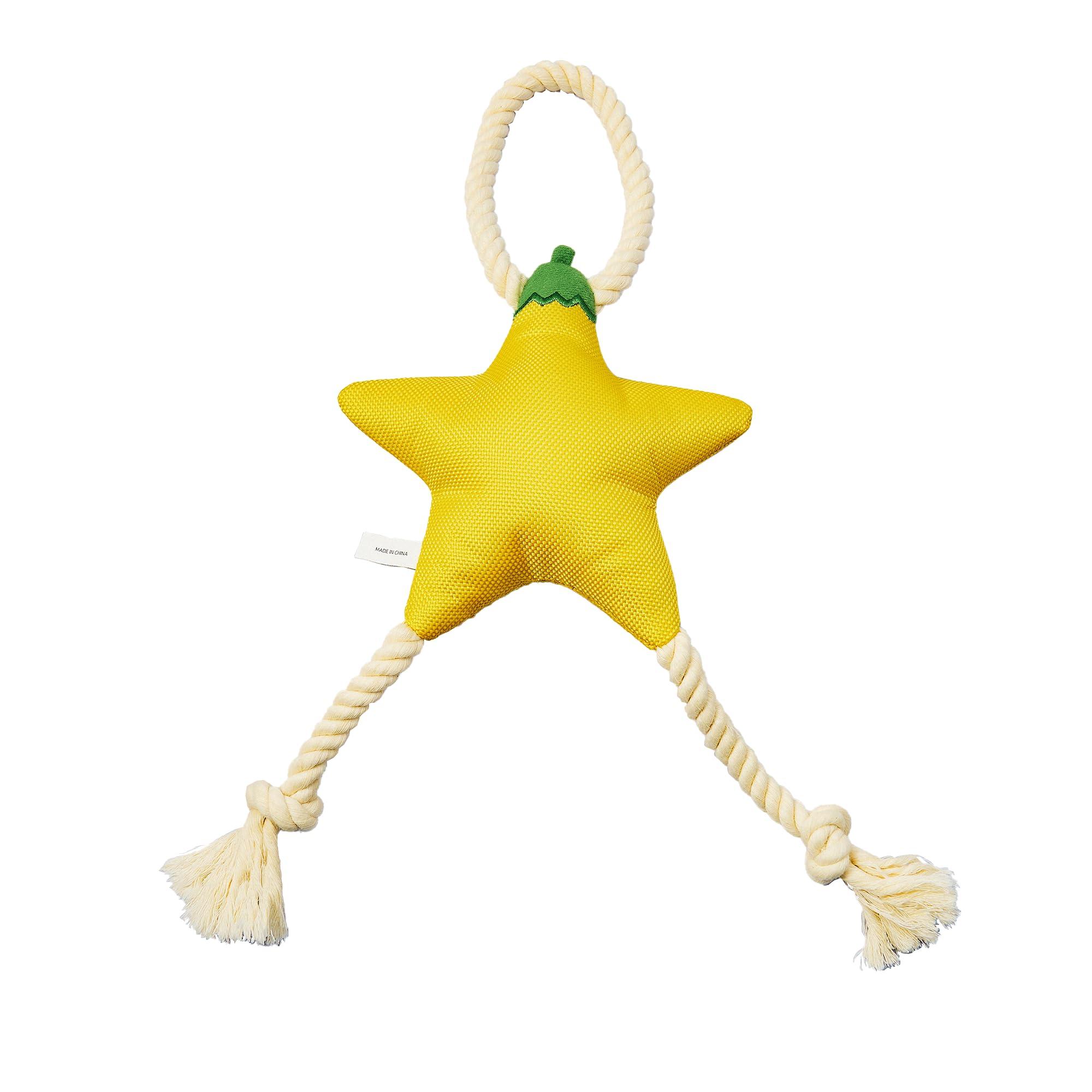 KINGDOM HEARTS PETs Rope Toy for Dogs Paopu Fruit