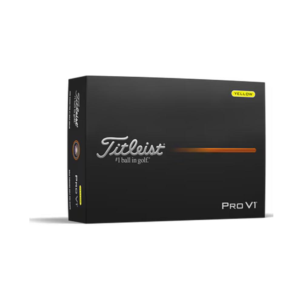 Acushnet Japan Inc. Titleist Golf Ball PRO V1 2025 Model Yellow T2129S-J 1 Box (12 balls)