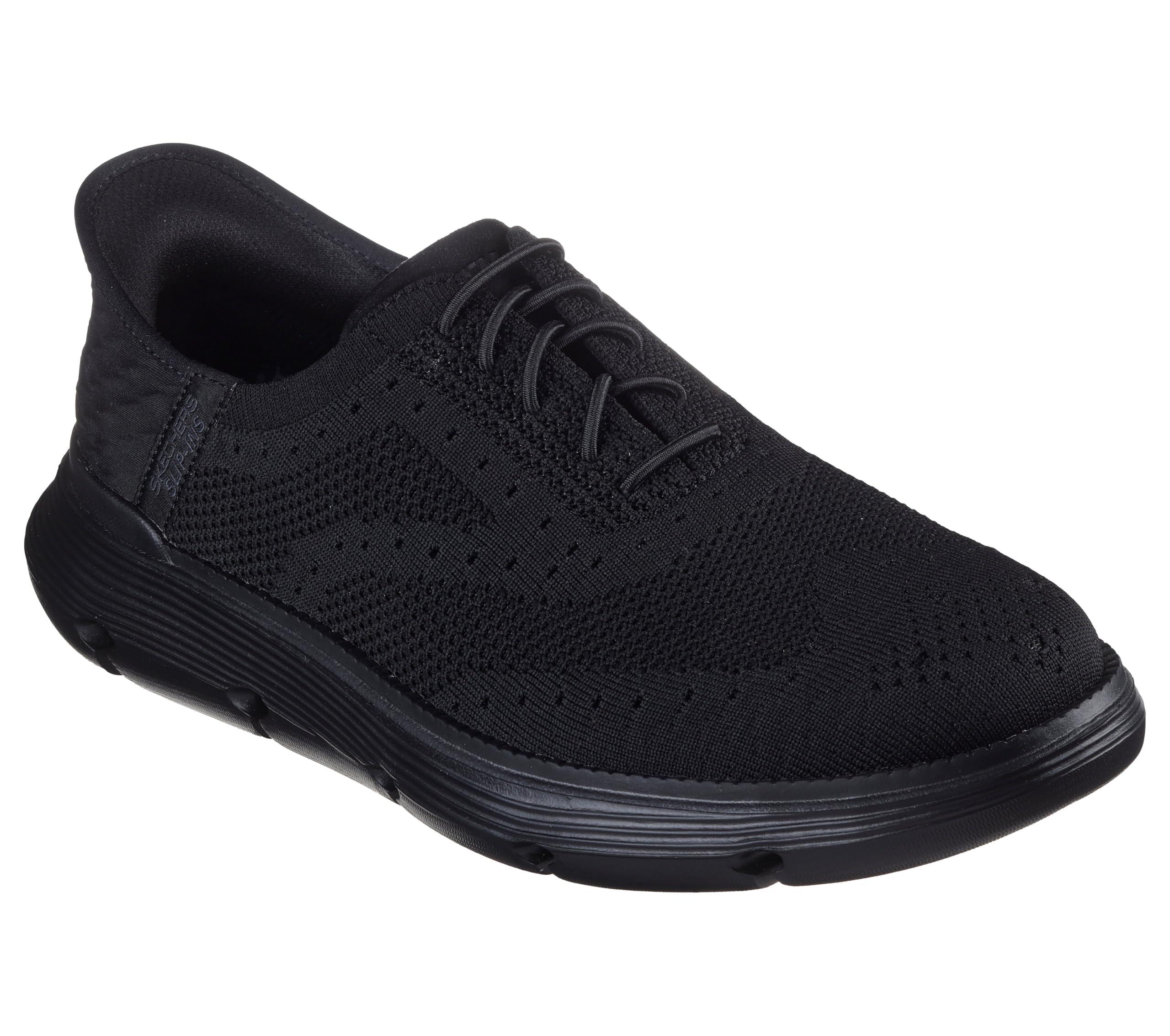 [Skechers] Oxford Slip-Ins Men's Garza-Palma Garza-Palma_205303 Manager Kuriyama's Worn Model BBK 25.5 cm
