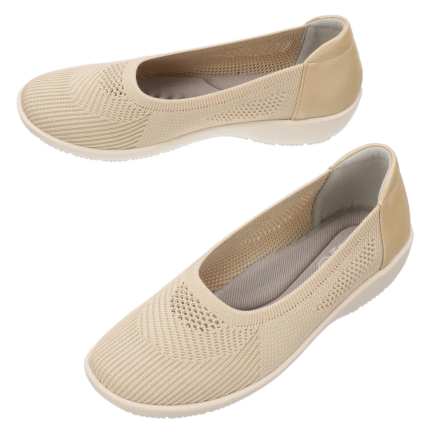 Pansy Knit Pumps 4304