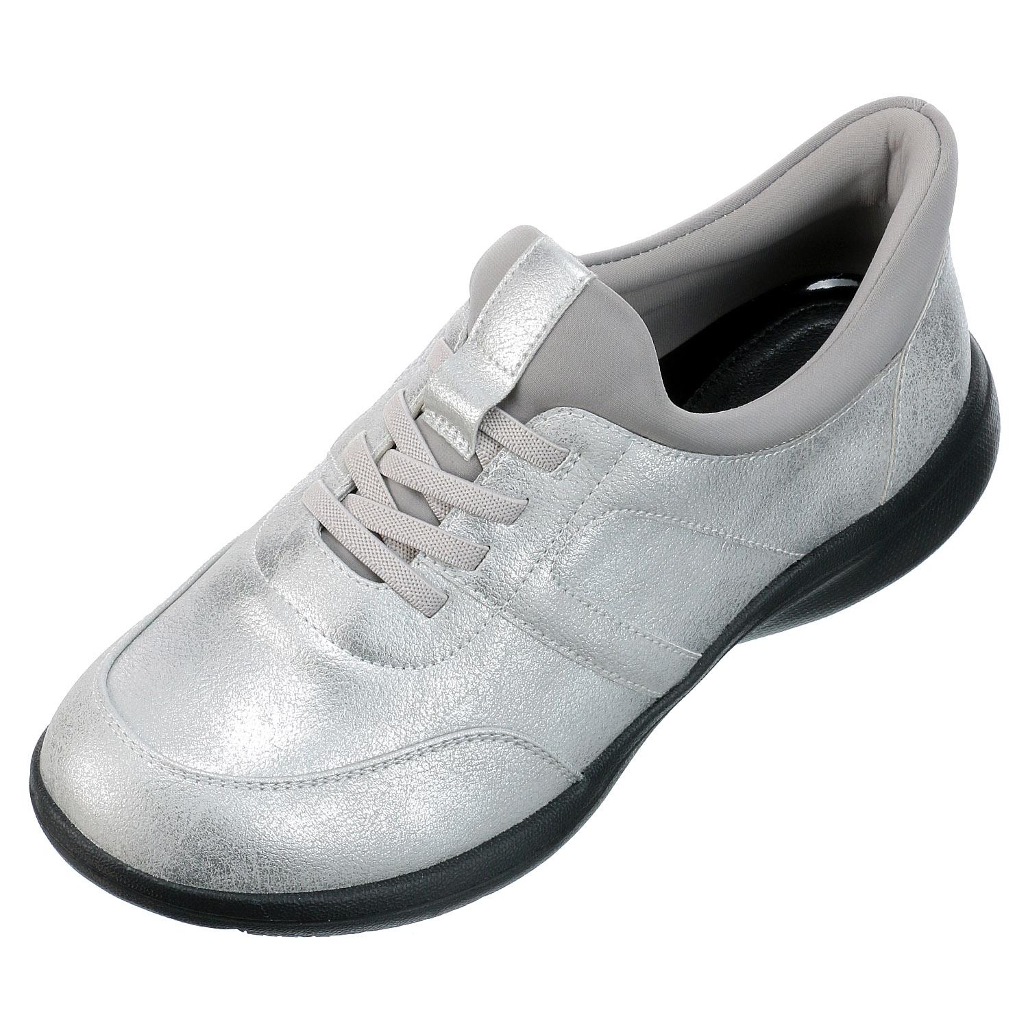 Madras SOFT STEP Quick Fit Shoes SSP3512 Silver 24.5 cm