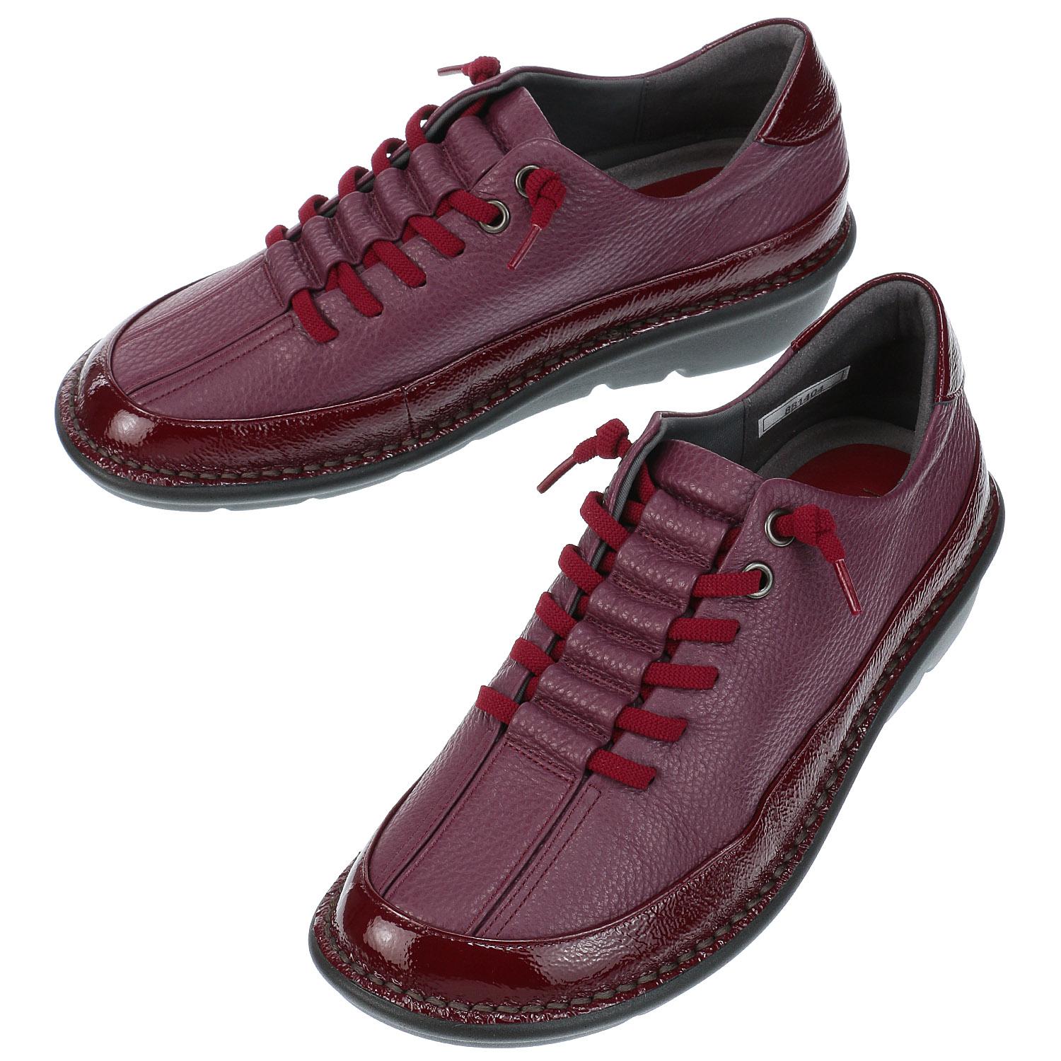 Monet Town Casual Shoes 881404 Bordeaux 23.0 cm
