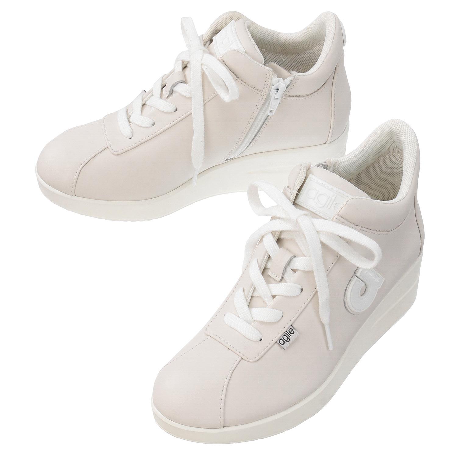 agile by RUCOLINE Sneakers 010 White 24.5cm