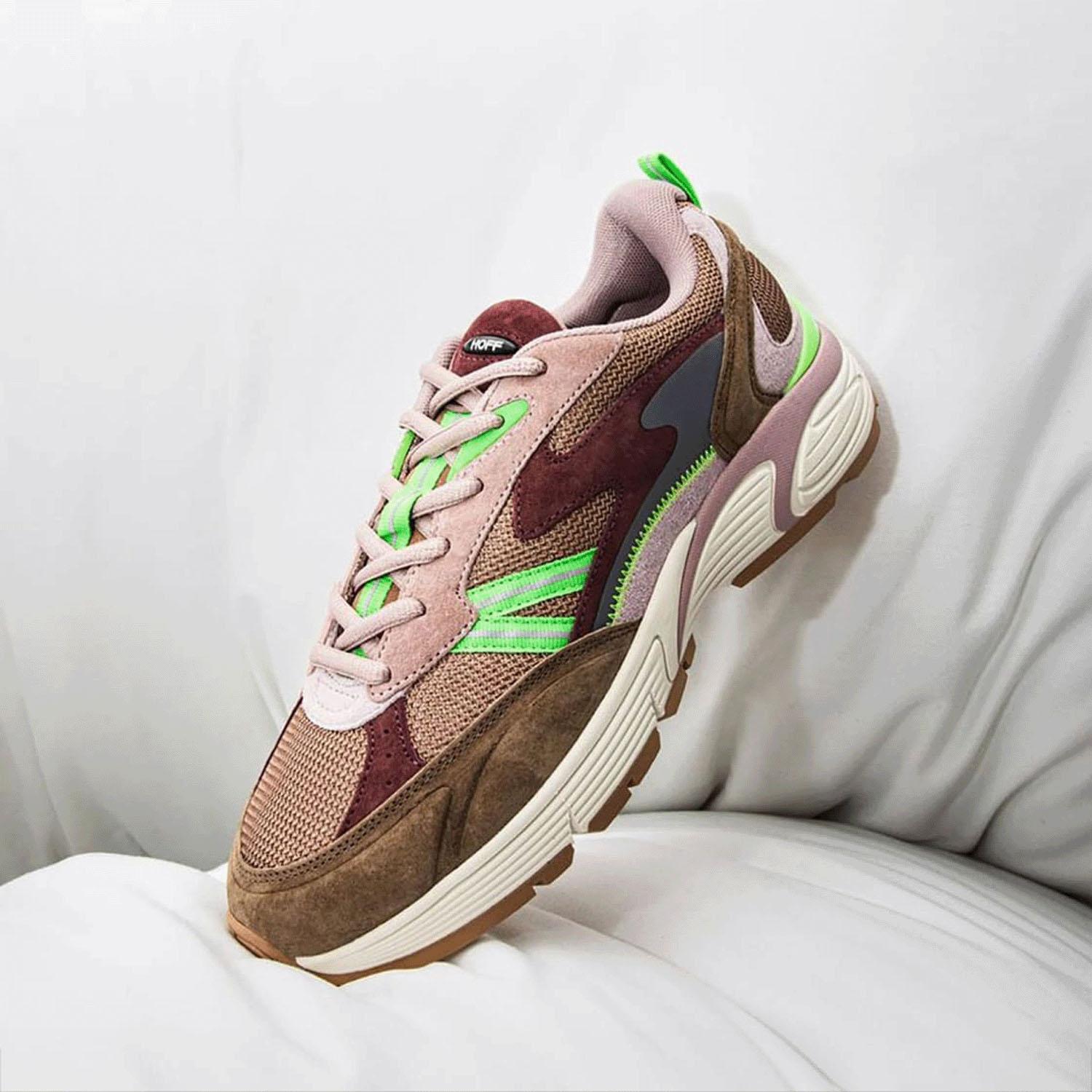 HOFF Mixed-Material Combination Sneakers ARIZONA Multi 23.5CM