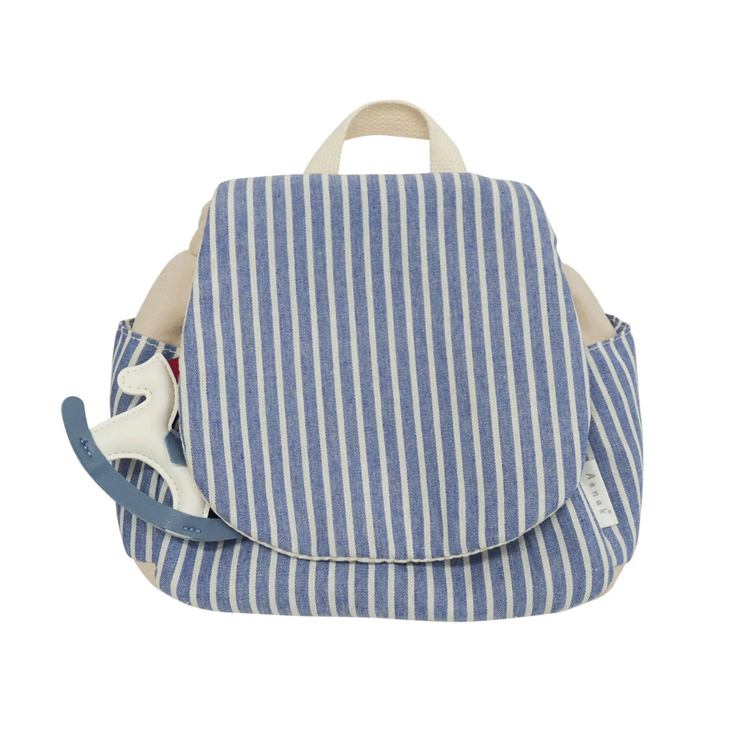 Baby Backpack in Denim Fabric