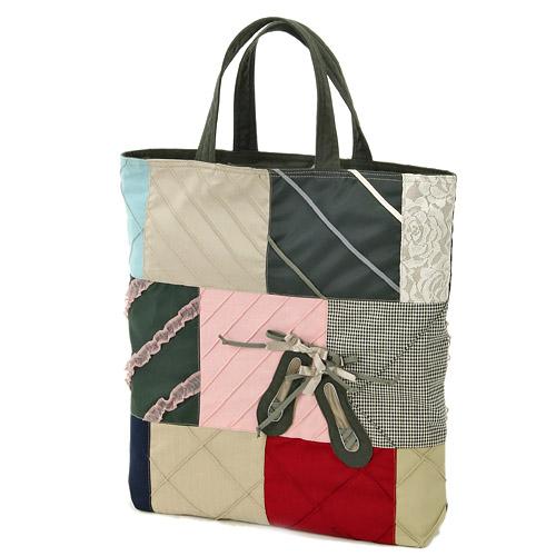 Patchwork Ballet Shoe Tote Bag