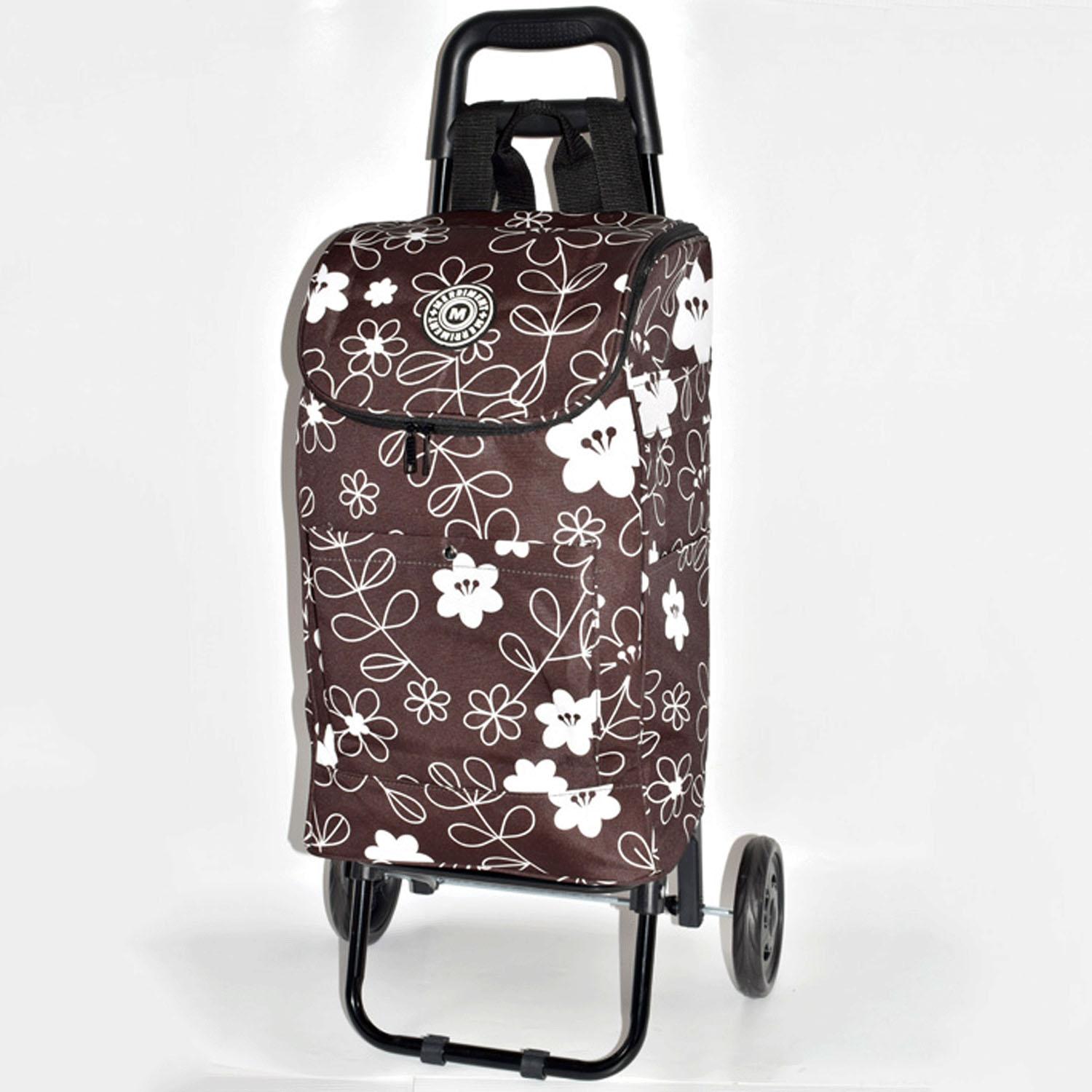 Meriment Floral Print Carry Cart