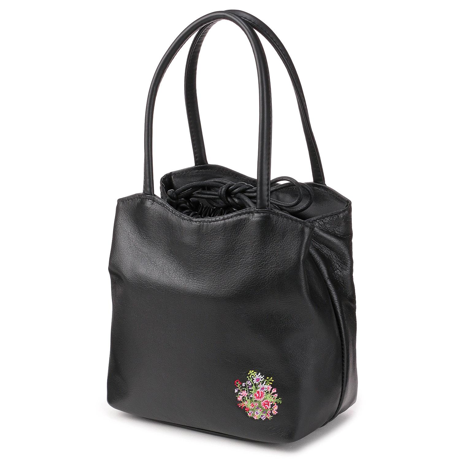 Dream Poetry Collection Belle Fleur Flap Drawstring Bag