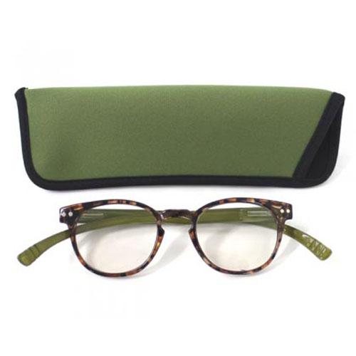 Neck Leaders Boston Style Two-Tone Demi Brown × Green, Power 1.5