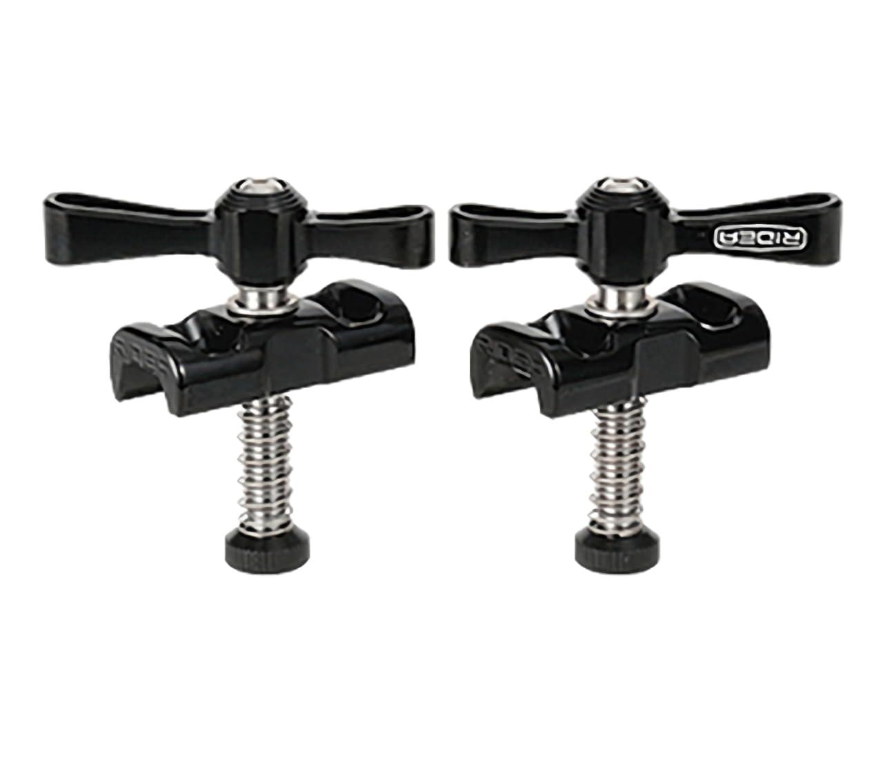 RIDEA Hinge Clamp Assembly LFSBN2S Black 2-Piece Set 147-10314