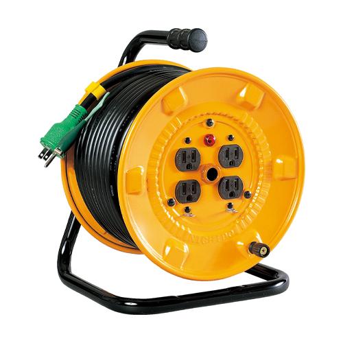 ESCO AC125V/15A/30m Cord Reel (with Grounding) EA815BH-30A 1 unit