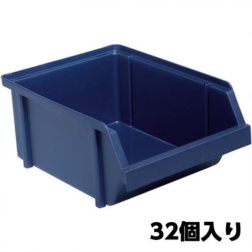 125x173x75mm Parts Tray (Stackable Type, Blue/32 pcs) EA661CA-23