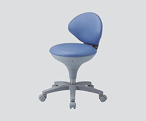 Toyo Kogei Stool with Backrest, Blue WS-021-VBL