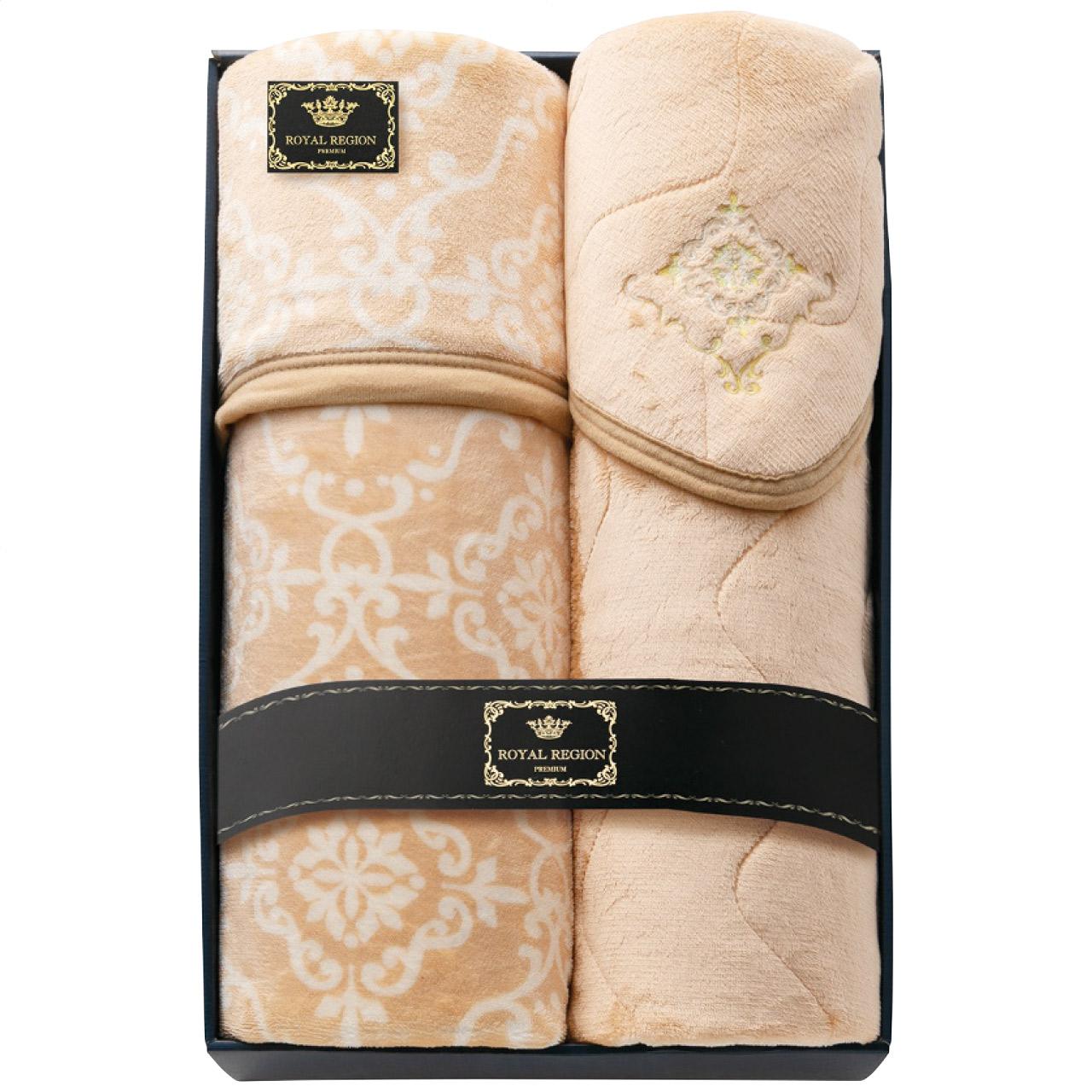 Flannel Quilted Blanket & Mattress Pad Set RRC-13001