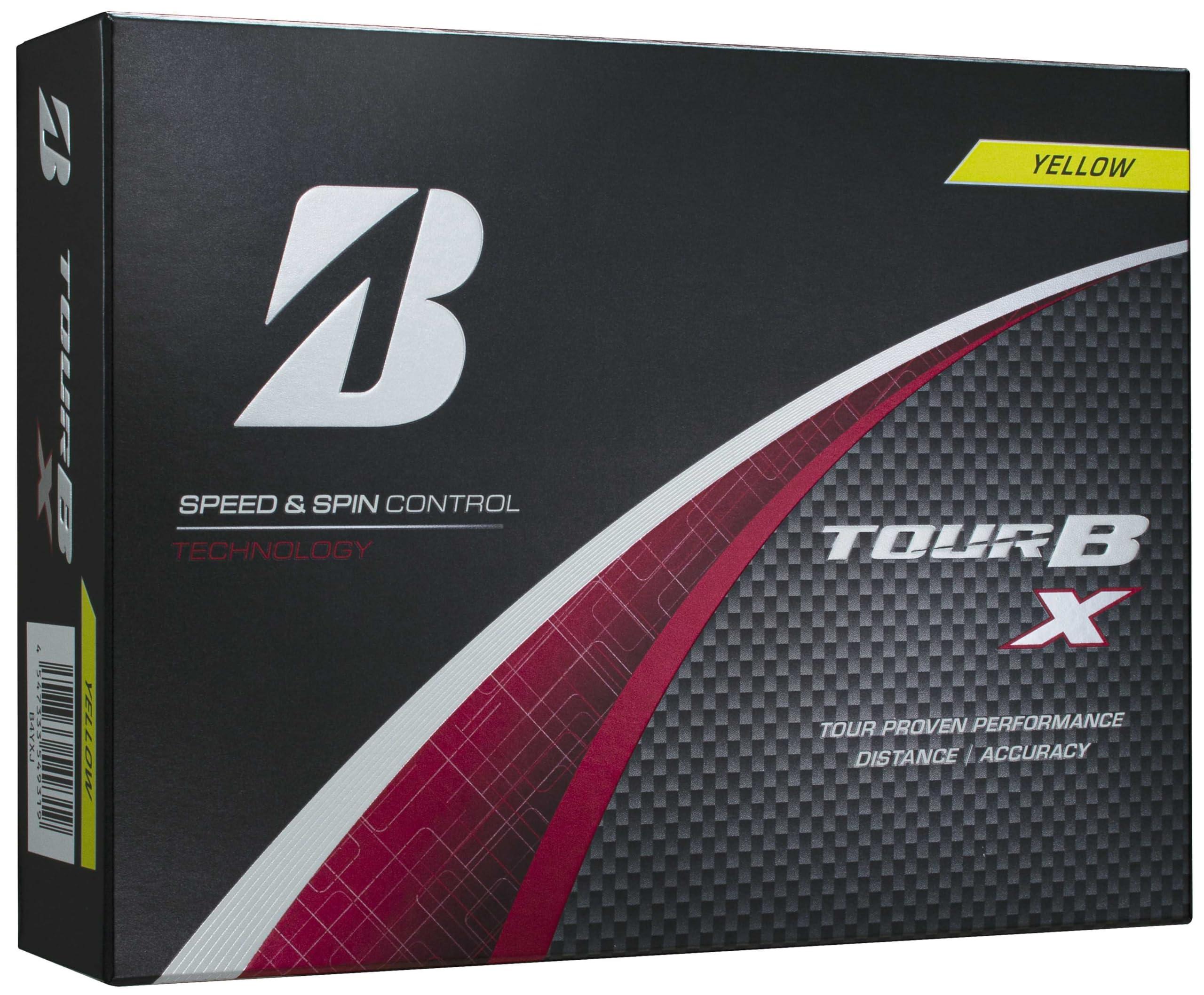 Bridgestone Sports Golf Ball TOUR B X 2025 Model Yellow B4YXJ 1 Box (12 balls)