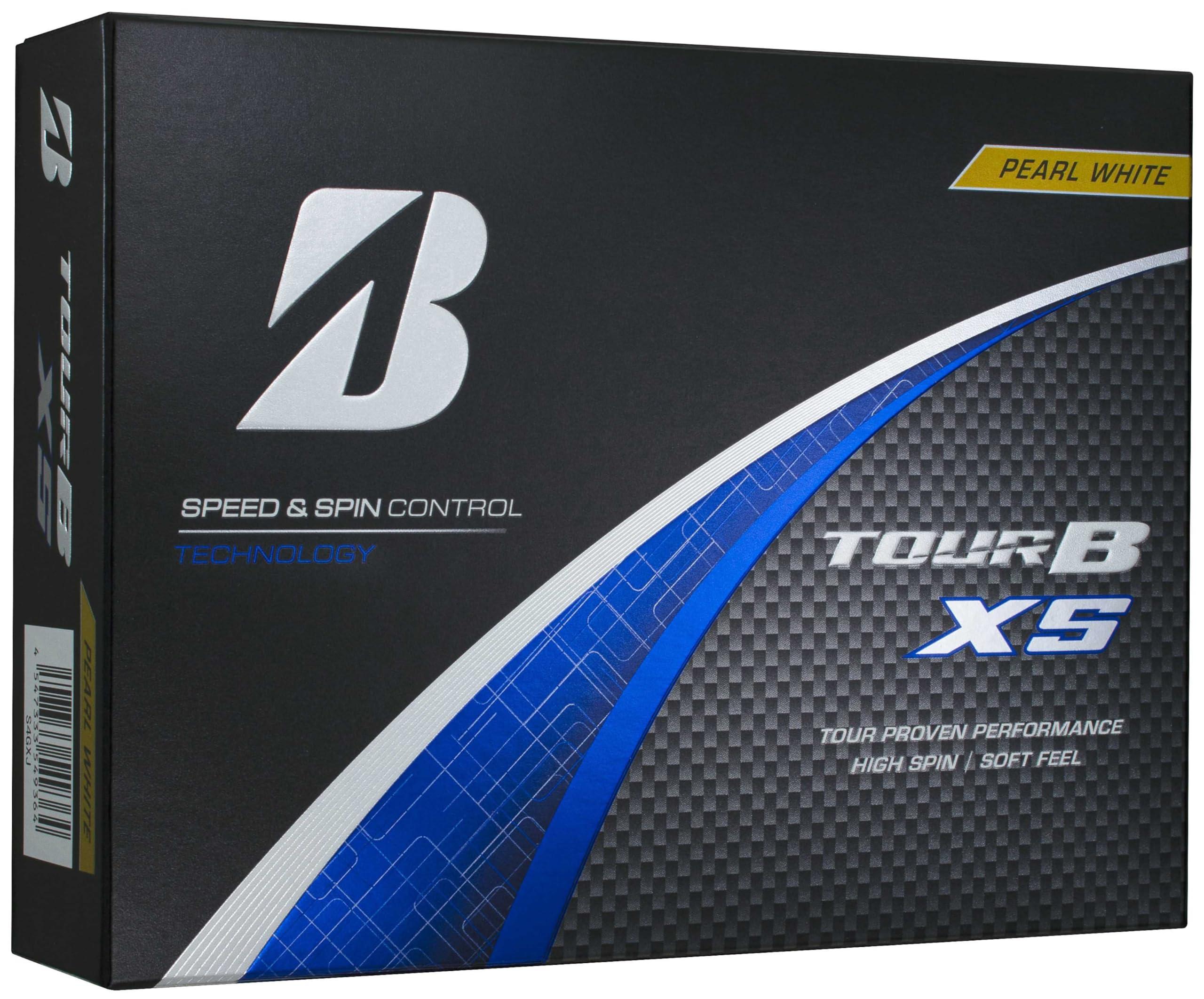 Bridgestone Sports Golf Ball TOUR B XS 2025 Model Pearl White S4GXJ 1 Box (12 balls)