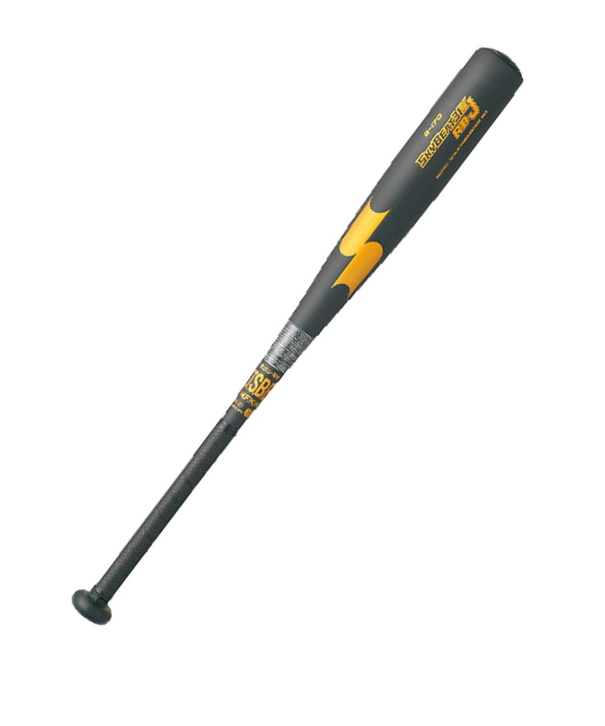SSK Baseball Softball Bat Metal Skybeat 31K RB SBB5000 Black × Gold 80cm Youth Baseball Compliant
