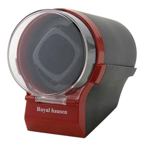 Royal Hausen Winder Watch Winder Machine Single Slot Safely Store Your Precious Watch Red SR097RD